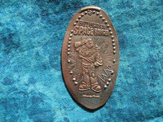 Buzz Lightyear Space Ranger Disney California Elongated Penny Pressed Smashed 3 photo