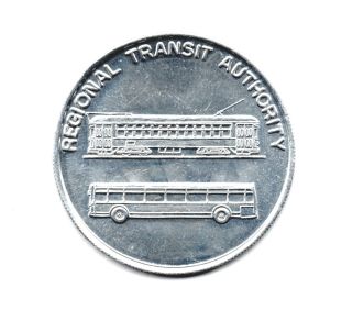 Streetcar Token Orleans Regional Transit Authority Coin photo