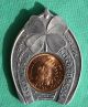 Rare Cigar Advertising Neil Burgess Encased Lucky Penny 1901 Bu Indian Head Coin Exonumia photo 2
