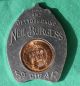 Rare Cigar Advertising Neil Burgess Encased Lucky Penny 1901 Bu Indian Head Coin Exonumia photo 3