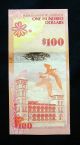 2009 Bermuda Banknote 100 Dollars Birds Unc North & Central America photo 1
