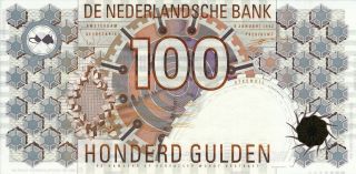 Netherlands 100 Gulden 1992 