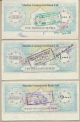 3 Travellers Cheques Pakistan All Cashed In Year 2000 1,  000 To 25,  000 Rupees Asia photo 1