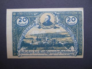 1920 20 Heller World Paper Money  Choice photo