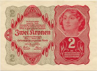 Austria 2 Kronen 1922 000004 photo