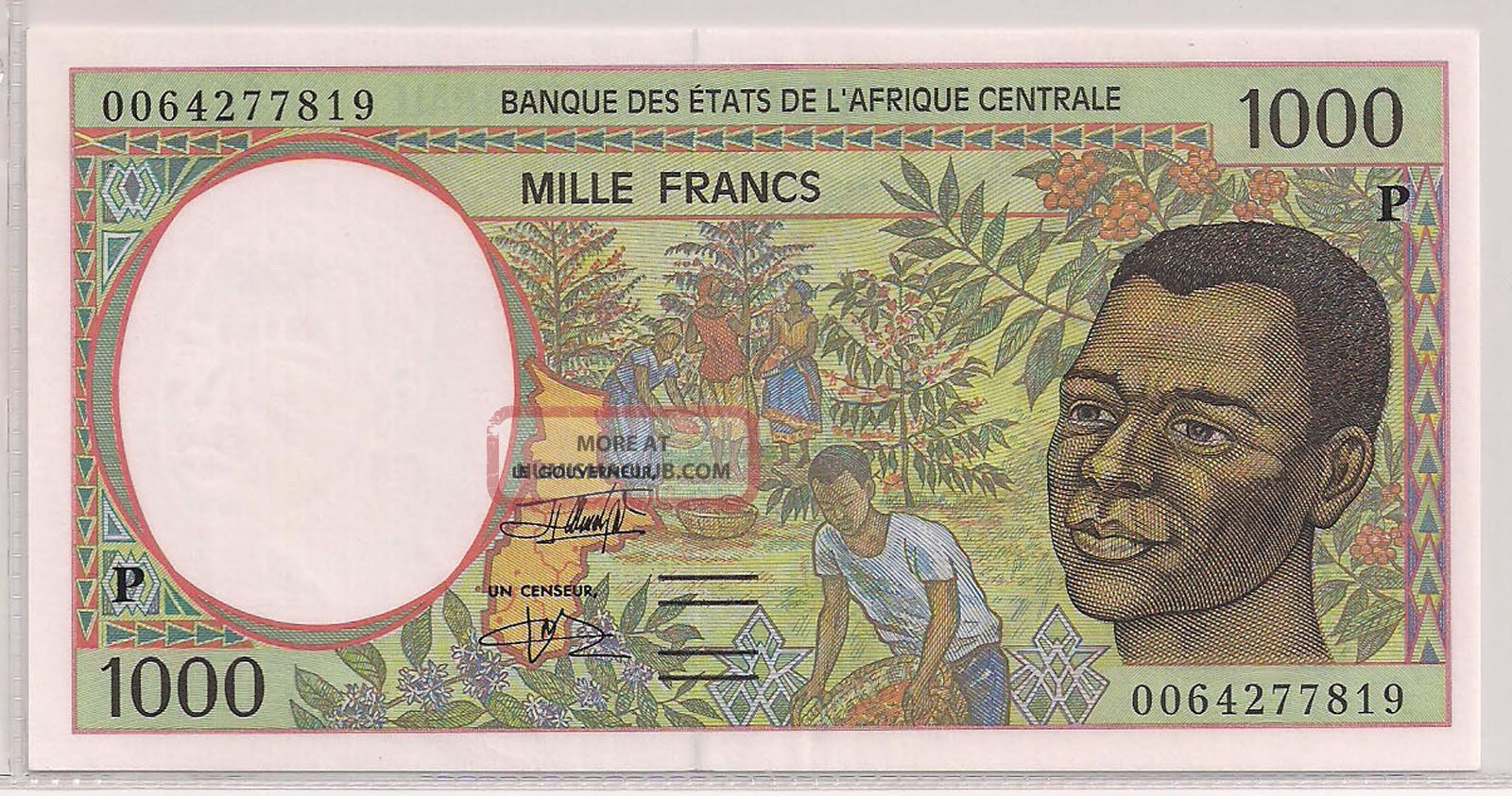 Chad 1994 - Banknote 1000 Francs Pick 602pg Uncirculated - P0064277819