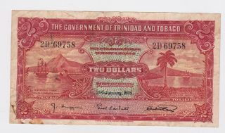 Trinidad And Tobago - Two (2) Dollars 1939 photo