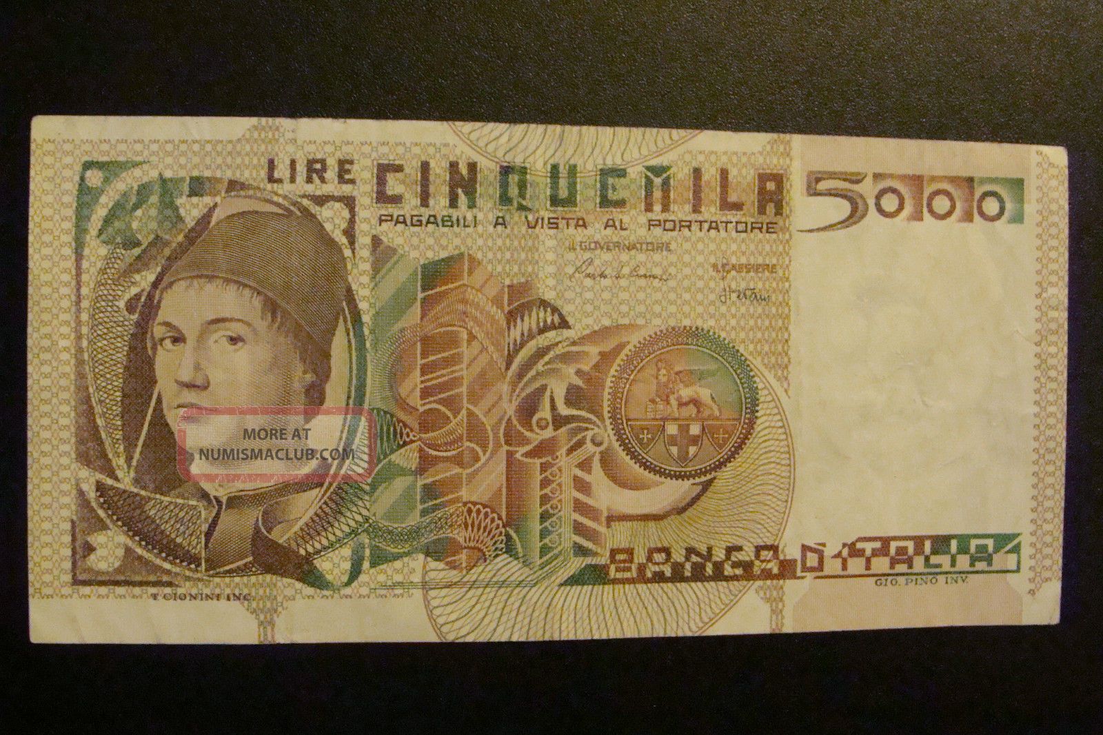 Italy 5000 Lire 1979 Crisp