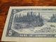 1954 Bank Of Canada Five Dollar Bill Canada photo 4