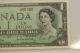 1967 Canada Centennial Commemorative One Dollar Note Bc - 45a Canada photo 1