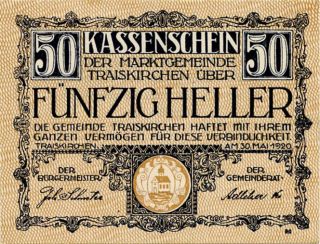 Austria 50 Heller 1920 0001646 photo