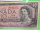 1 - 1954 Ottowa $10 - Canadian Bank Note Canada photo 3