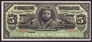 Mexico - 5 Pesos,  1914 - Unc photo
