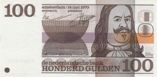 100 Gulden.  P 93.  14/05/1970.  Unc photo