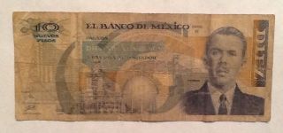 10 Pesos Mexico Banknote - We Combine Shipment photo