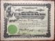 1907 Stock Certificate - Rhyolite Rose Gold Mining Co,  Nevada (ghost Town) Stocks & Bonds, Scripophily photo 1