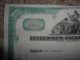 1958 Studebaker Packard Corp Automobile Car Stock Certificate 100 Share Green Transportation photo 4