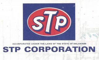 Stp Corporation Stock Certificate 1972 photo