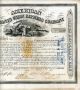 1869 [am Express] Stock - Sgd Wm Fargo Of Wells Fargo Stocks & Bonds, Scripophily photo 2
