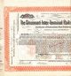 100 Year - Old 1912 Cincinnati Inter - Terminal Railroad Company Stock W/ Doc Stamps Transportation photo 2