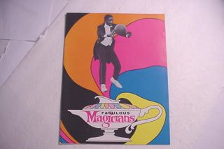Marques Haynes Fabulous Magicians Brochure About The Team 1970 ' S photo
