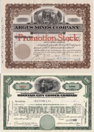 Nevada Ghost Towns Special - 1914 Argus Mines And 1948 Mountain City Copper photo
