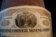Vintage Arizona Stock Certificate 1922 Tuolumme Copper Mining Company 100 Shares Stocks & Bonds, Scripophily photo 1