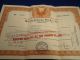 Stock Certificate 500 Shares Western Nebraska Oil & Uranium Co.  1956 Mining De Stocks & Bonds, Scripophily photo 1