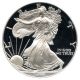 1999 - P Silver Eagle $1 Pcgs Pr69 Dcam American Silver Dollar Ase - Silver photo 2