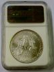 1999 Ngc $1 Ms 69 United States Silver Eagle 1 Oz.  999 Fine Silver Silver photo 1