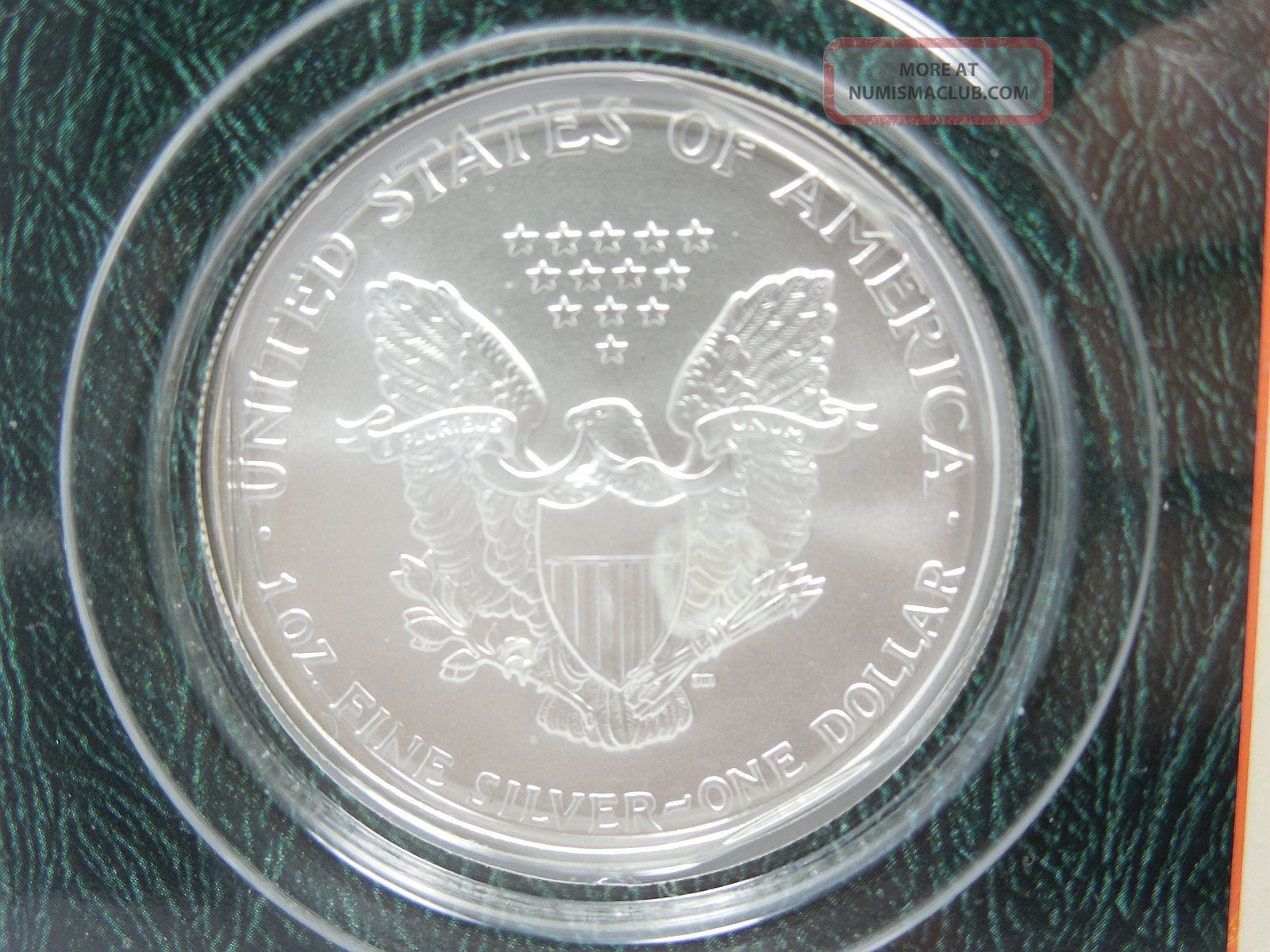 1oz Silver American Eagle - 2005 - Uncirculated Littleton Coin Company ...