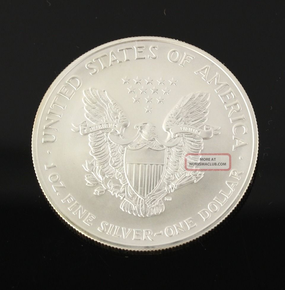 2005 American Silver Eagle Dollar Coin - 1oz Troy. 999 Fine Ase Usa ...