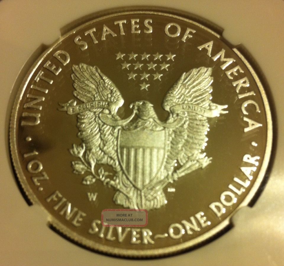 2013 $1 Silver Eagle Pf 69 Ultra Cameo