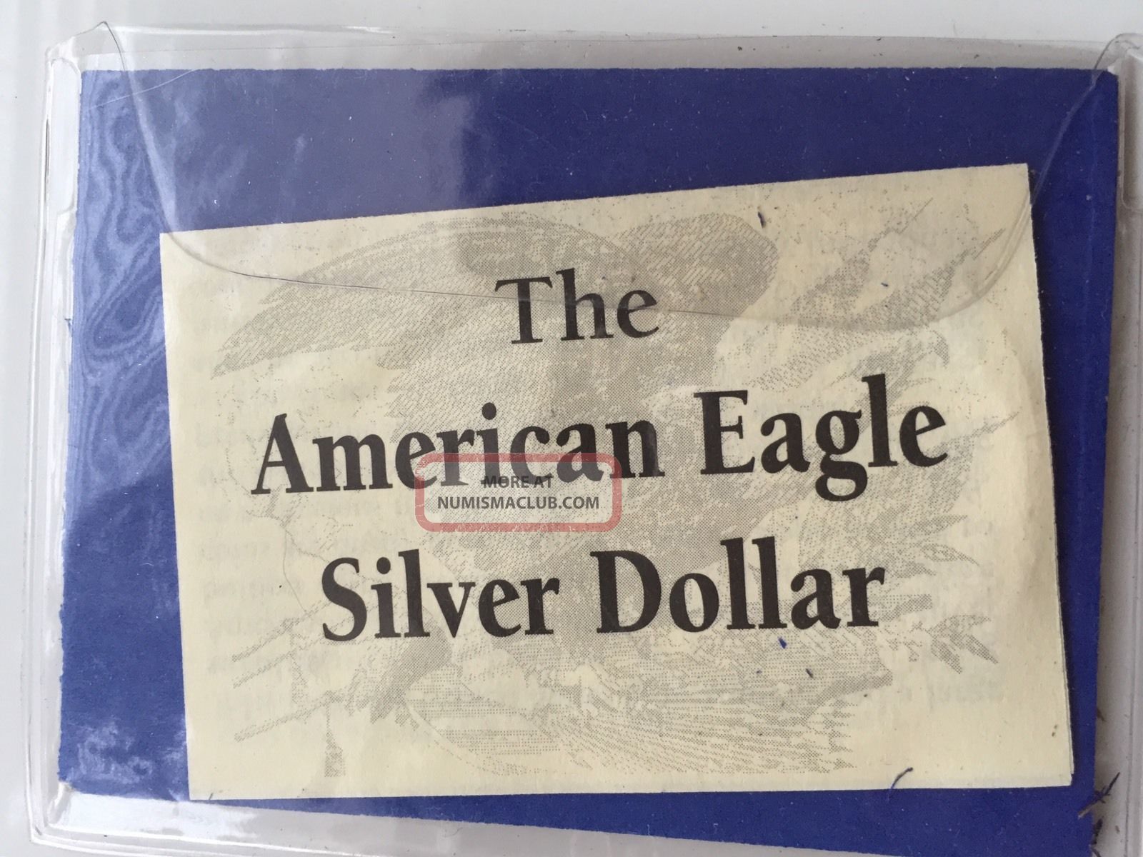 1997 American Eagle Silver Dollar Uncirculated/ Littleton Coin Company