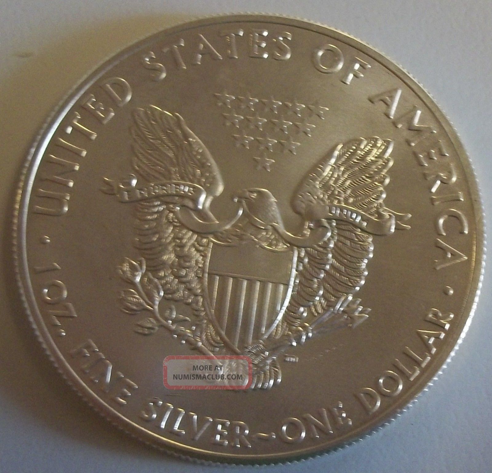 2014 1 Oz American Silver Eagle. 999 Bullion Coin To U. S.