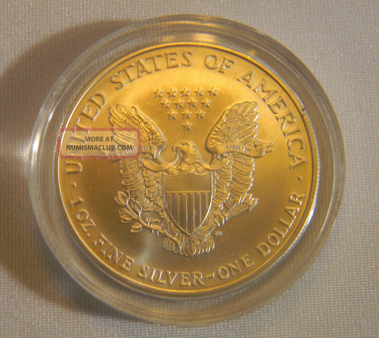 2000 Liberty Eagle Colorized $1. 00 Silver One Ounce Fine Silver. 999