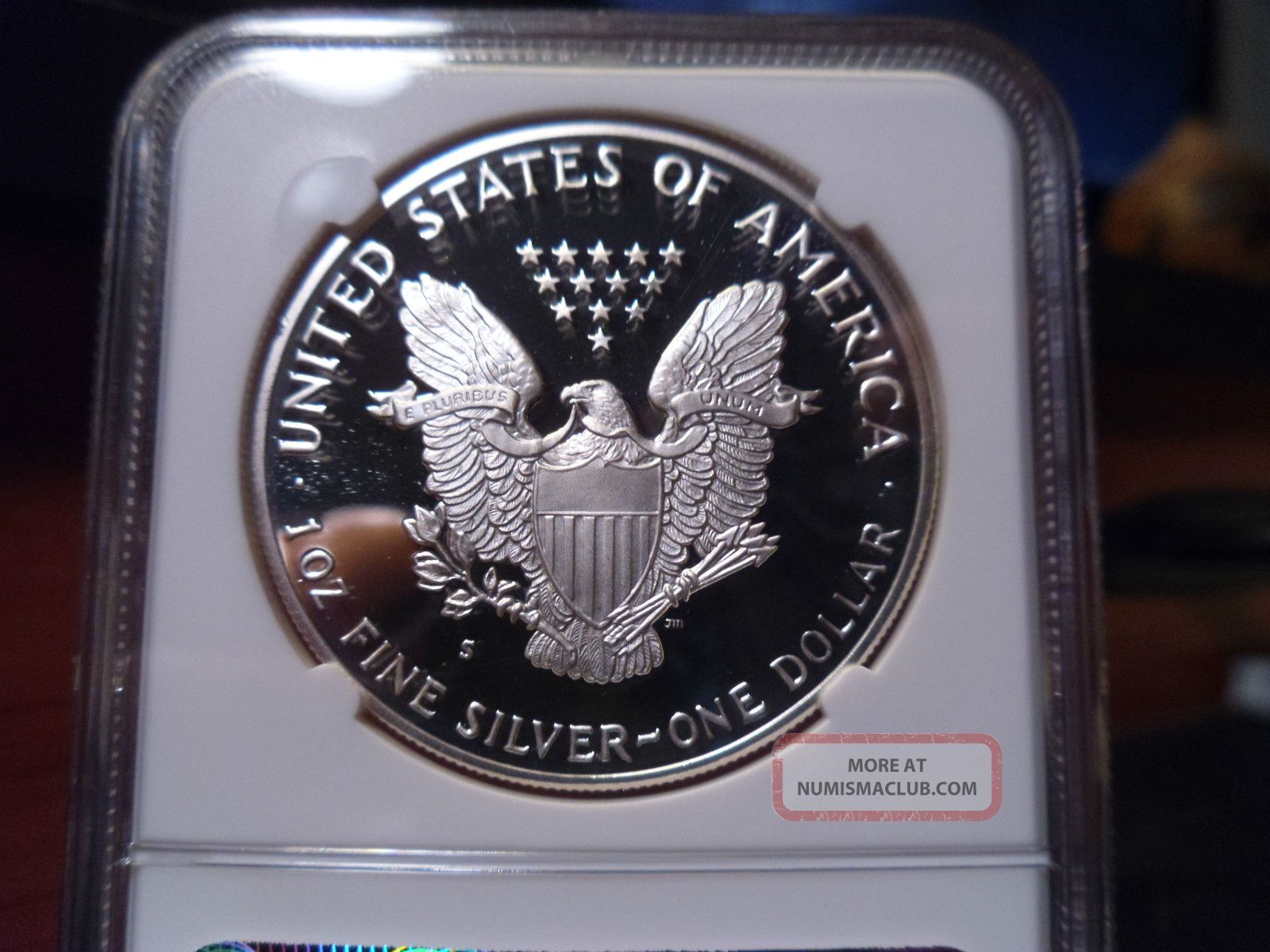 2024 S 1oz Silver Eagle Proof – NGC PF69 Ultra Cameo, Brown Label, U.S. Mint