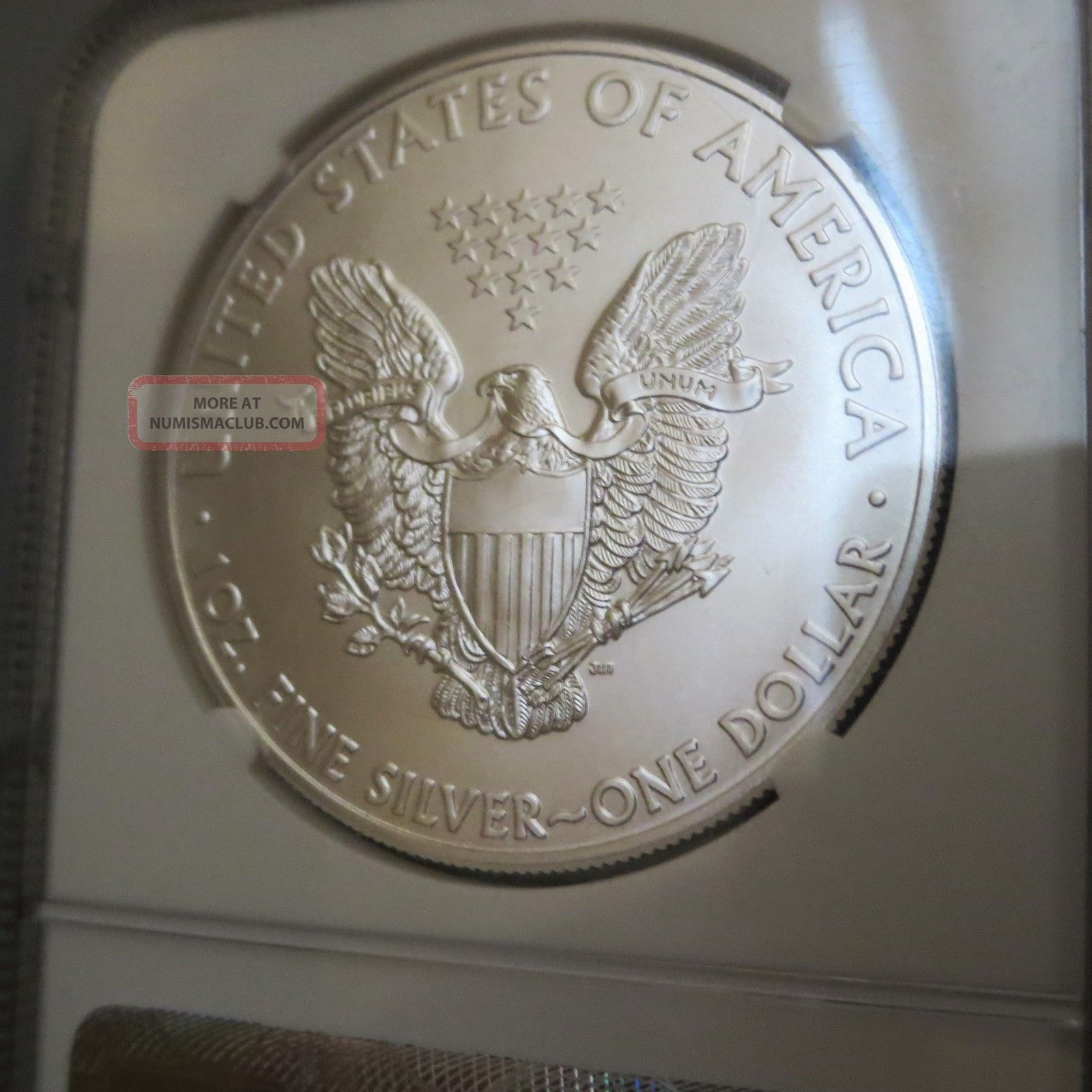 2011 Silver American Eagle Ngc Ms70 25 Anniversary Early Releases