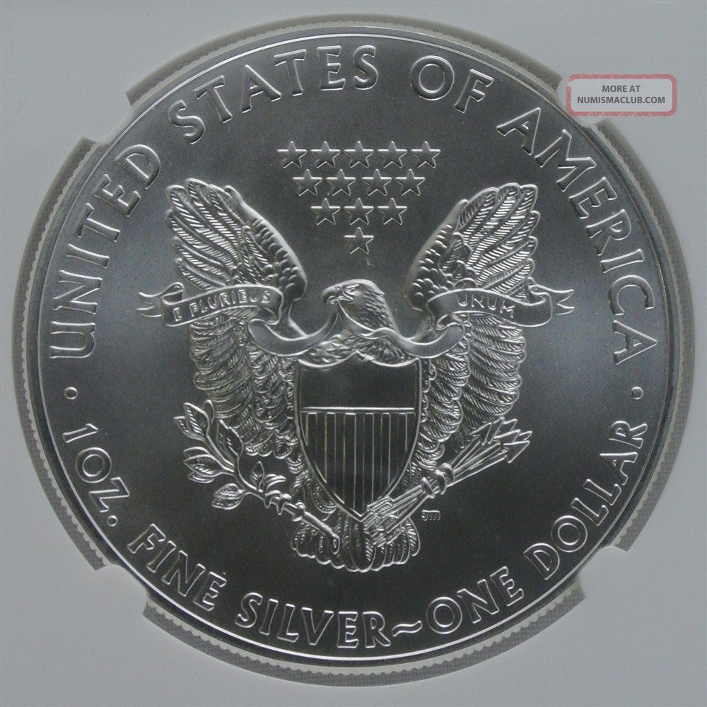 2013 W American Eagle Silver Dollar West Point Early Releases Ngc Ms69
