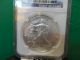 2011 W Silver Eagle Ms 70 Ngc Early Release 1oz Silver photo 3