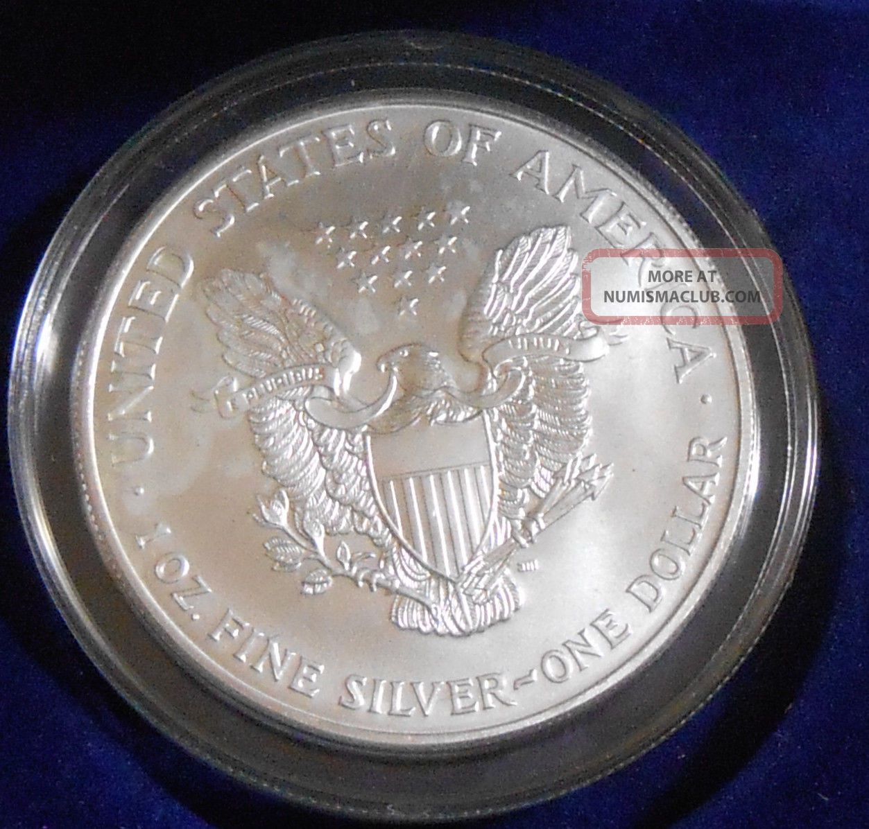 Silver 2000 2000 Silver American Eagle, Colorized And