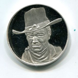 John Wayne Memorial Silver Collector ' S Coin photo