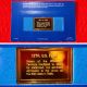 Flag Of America 1977 Franklin Issue Gold Plated.  925 Silver Ingot Silver photo 2