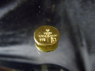 (1 Gram Bar) 100 Usa Bullion 1g 22k Placer Gold Round Right From Mine Apm 4 photo