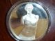 1973 Treasures Of The Louvre La Venus De Milo 1.  4 Oz Silver Medal Silver photo 1