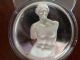 1973 Treasures Of The Louvre La Venus De Milo 1.  4 Oz Silver Medal Silver photo 2