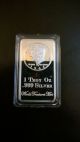 World Treasure 1 Troy Oz.  999 Silver Clad Bar In Protective Holder Silver photo 2