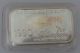 Merry Christmas 1990 Silver Towne Indiana 1 Troy Ounce.  999 Silver Art Bar Ingot Silver photo 1
