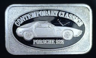 Contemporary Classics Porsche 928 Bar 1oz.  999 Silver photo