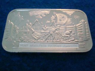 Fort Moultrie ' Victory June 1776 ' 1 Troy Oz.  999 Fine Silver photo